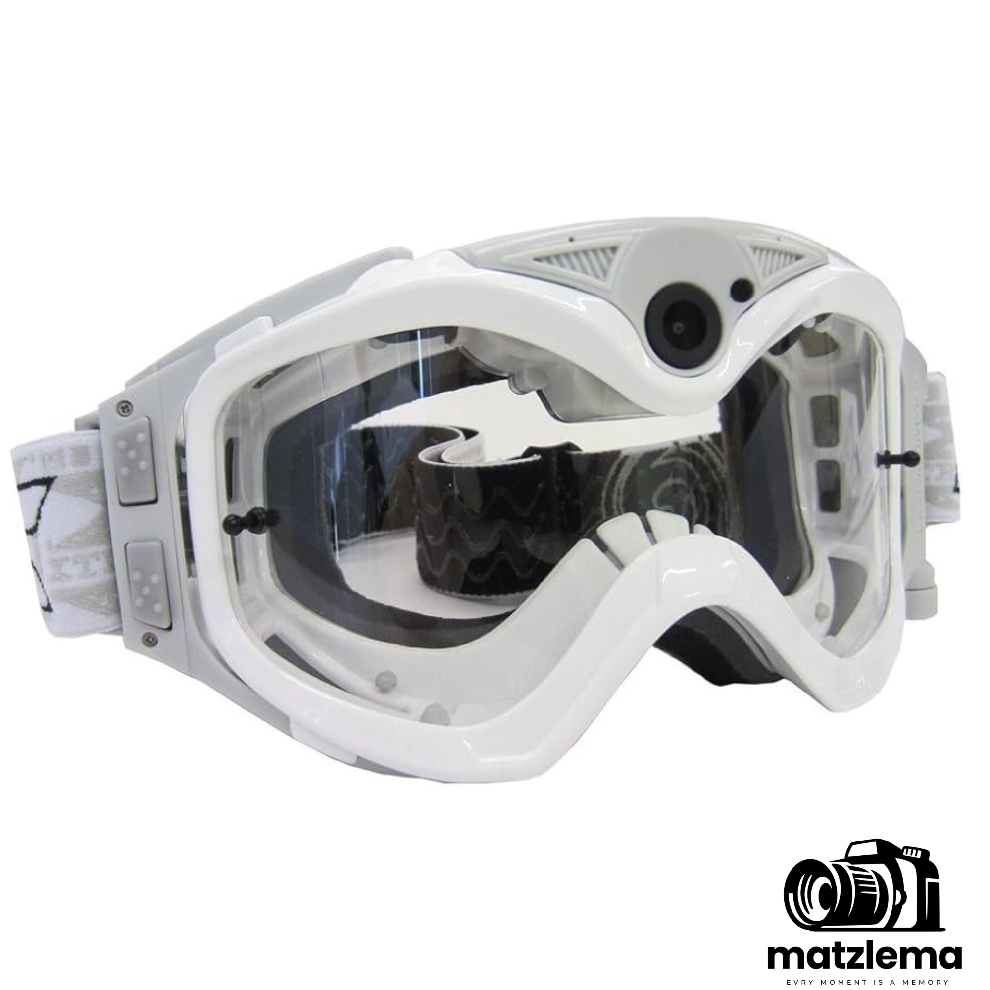 משקפי סקי/רכיבה עם מצלמת HD