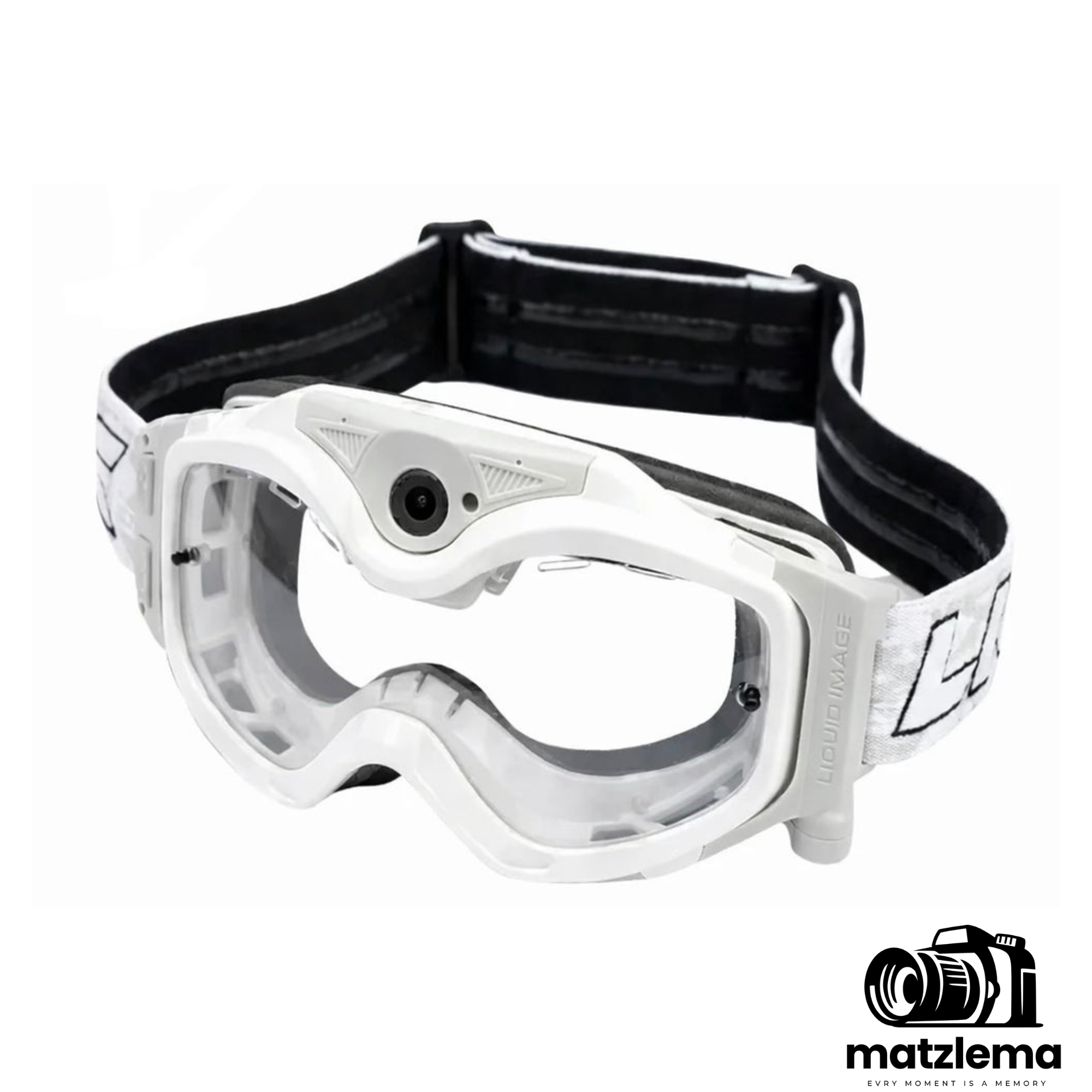 משקפי סקי/רכיבה עם מצלמת HD